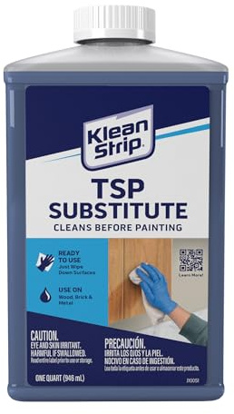 Klean-Strip GIDDS-881056 Jasco TSP No Rinse Substitute Cleaner Quart, 8 Fl Oz (Pack of 4), 32