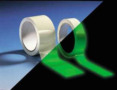 nachleuchtendes Klebeband 25mm/10m (1,99/m) selbstleuchtend glow in the dark