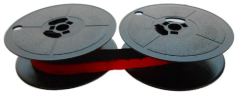 Farbband- schwarz/rot -für Olivetti Lettera 22- Gr.8 Farbbandfabrik Original