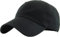 KBETHOS KB-Low BLK Classic Cotton Papa Hut Einstellbare Plain Cap. Polo Style Low Profile (unstrukturiert) (Classic) Schwarz Einstellbar