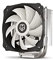 NOX HUMMER H-212 - NXHUMMERH212 - Ventilador CPU 120 mm, PWM, Compatible con Intel&AMD, Base de aluminio, compacto, Diseño cónico, negro, Ordenador de escritorio
