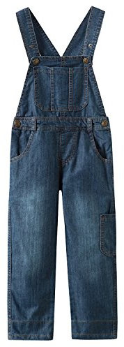 Grandwish Salopette Jeans Bambino Ragazzo 4 Anni