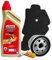 Kit tagliando Castrol 5W40 filtro olio aria candela NGK Beverly Scarabeo 400 500