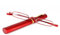 KoKoBin Mini Schmal Lesebrille Federscharnier Metall Lesehilfe Unisex-Sehhilfe mit Etui(Rot，+1.0)