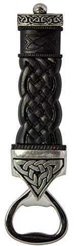 Imitación Sgian Dubh Abrebotellas Nudo Celta Negro