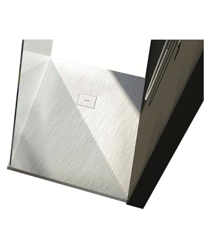 Piatto Doccia Rettangolare in Marmo-Resina 70x170 cm - Rocky Special