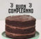 Decorazione Torta Topper Buon Compleanno 18x19 cm per JUVENTUS