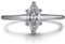 BOBIJOO Jewelry - Bague Marquise Zirconium Fine Discrète Femme Enfant Acier Inoxydable Argenté - 48 (4 US), Acier Inoxydable 316