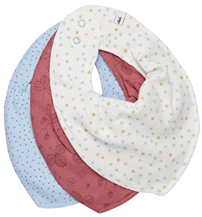 Pippi Unisex Baby Pippi Lätzchen L tzchen, Baroque Rose, Einheitsgröße EU