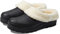 HUNTER Damen Clogs schwarz/wollweiß 39