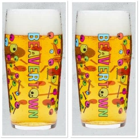 Beavertown 2 verres à bière de 255 ml