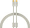 DJ TechTools Chroma Cables: Audio Optimized USB-C to USB-C Cable (White, 3.2ft (1M))