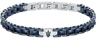Ceramic Herren Armband aus Stahl, Keramik,IP schwarz,IP RG - JM422ATZ13