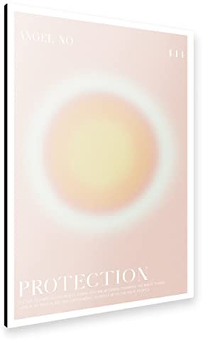 artboxONE Alu-Print 90x60 cm Engelsnummer Protection von Künstler The Artcircle