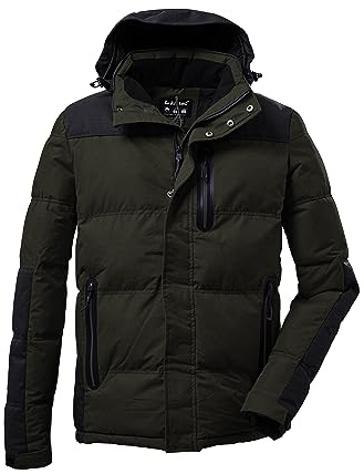 Killtec Herren Kow 152 Mn Qltd Jckt Steppjacke mit abzippbarer Kapuze