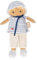 KALOO - Tendresse - Meine Erste Stoffpuppe Eli - 25 cm Große Puppe - Matrosenstil - Hübsche Geschenkbox - Personalisierbares Band - Ab Geburt, K200012
