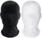SKHAOVS 2 Stück Vollgesichtsmaske Halloween, Spandex Kopfmaske Gesichtslose Maske, Schwarze Unisex Maske für Party Kostüm Cosplay