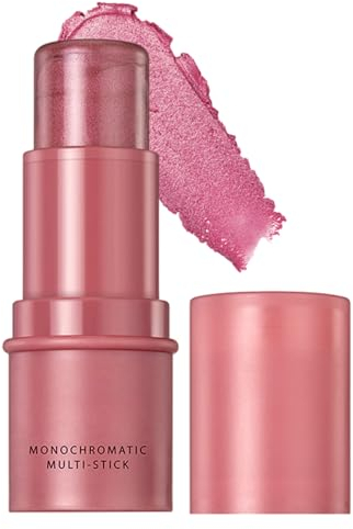 Rougestift | Langanhaltendes Rouge-Make-up für Wangen | Hochpigmentiertes Stick-Rouge für einen natürlichen Glanz auf Wangen, Gesicht und Augenbrauen Hitrod