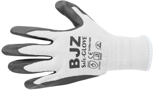 BJZ A-64490 ESD-Handschuh hitzebeständig Kleider-Größe: XXL Polyamid, Carbonisierte Fasern