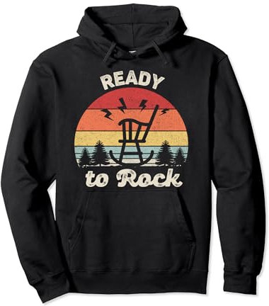 Rocking Chair / Schaukelstuhl, Vintage-Stil, Retro-Stil Pullover Hoodie