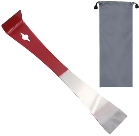 Hive Tool Bienenstock Schaber Werkzeug Imker Abstreicher Imkereibedarf Imkerwerkzeuge Ausrüstung Imker Stockmeißel Werkzeug, mit einer 10*27cm Wasserdichten Aufbewahrungstasche