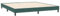 vidaXL Cadre de lit sans Matelas Vert foncé 200x210 cm Velours, lit, sommier, lit en Velours, Meuble de Chambre à Coucher, lit Double, lit rembourré