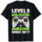 8 Years Old Gift Boy Level 8 Unlocked Awesome 2017 Birthday T-Shirt
