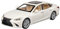 1:32 Für Lexus LS500H Legierung Luxusautomodell Druckguss-Spielzeugauto Metallautomodell Hohe Simulation Kleines Modell Ornamente Modellauto(White)