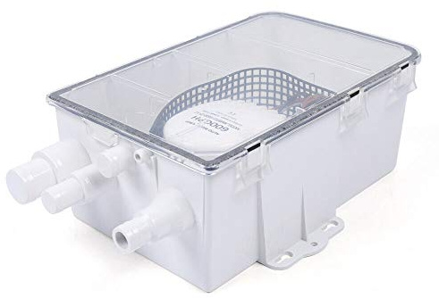 Shower Sump Pump Boot Marine Duschkabine Pumpe 33.4x21.5x11.2cm 12V 600 Gallonen pro Stunde