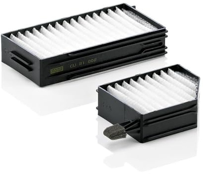 MANN-FILTER CU 21 002-2 Cabin Air Filter (set of 2) - for Cars + Transporters