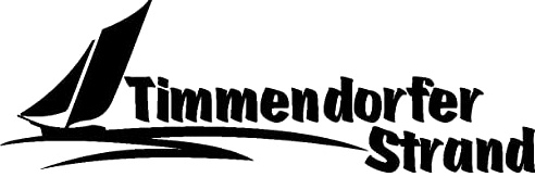 Samunshi® Aufkleber Timmendorfer Strand in 8 Größen und 25 Farben (30x9,6cm schwarz)