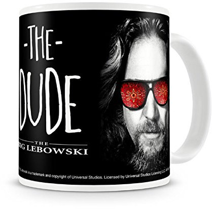 The Big Lebowski The Dude Tasse weiß