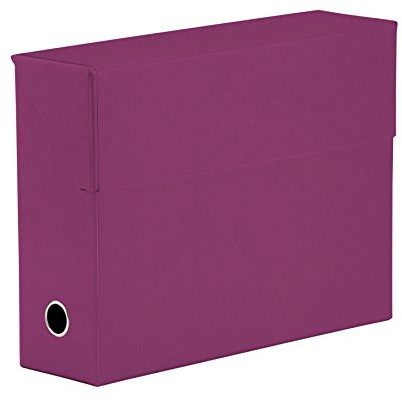Rössler 1319452403 Papier S.O.H.O. Archivbox, cassis
