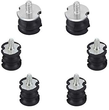 Mount Buffer Element für Kettensägen - AV-Puffer 6 Stück für Modelle 61, 66, 133, 136, 141, 272S, 266, 268, 272XP - Verlängerungsbüffel für Sägeketten Zubehör