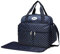 Miss Lulu - Wickeltasche - Polka Dot Navy/weiß