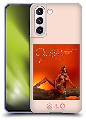 Head Case Designs Offiziell Offizielle Nicki Minaj Koenigin Album Soft Gel Handyhülle Hülle kompatibel mit Samsung Galaxy S21 5G