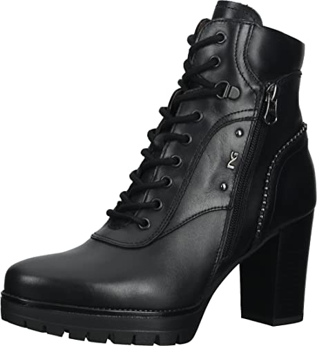 Nero Giardini I205830D Tronchetti Donna in Pelle - Nero 40 EU