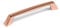 160mm Copper Kitchen D Bar Handle Rose Gold Door Drawer Pull Polished Cupboard Cabinet Furniture Drawer Upcycle Hardware