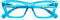 DOOVIC Occhiali da Lettura Luce Blu Donna 1.25 Occhi di Gatto Turchese Occhiali da Computer