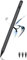 DOGAIN Stylus Pen for Touch Screens - POM Tip Magnetic Tablet Stylus Compatible with iPad/iPad Pro/Samsung/Lenovo/and Other iOS/Android Smartphone and Tablet Devices (Black)
