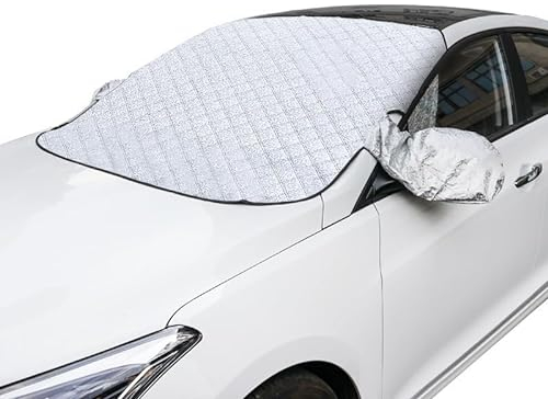 Frontscheibe Abdeckung Sonnenschutz Auto, Für Kia Sportage NQ5 2022 2023 Faltbare Abnehmbare Frostschutz Autoabdeckung,mit Magneten, die gegen Schnee, EIS, Frost, Staub