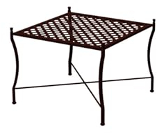 Mondo Viro Couchtisch Springtime aus Metall, 64 x 64 cm, 49 h (Bronze)