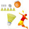 Badminton Trainer Badminton Self-Training-Tool Einstellbares Badminton Single-Player-Trainer Tragbares Indoor-Badminton-trainingsgerät