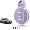 TOOMUME Coque Clé TPU, Etui Clé Étui Clé Adapté pour BMW Mini Cooper One/S/D/SD/SE Clubman Countryman Cabrio F54 F55 F56 F57 F60 R55 R56 R57, Couvre Clef Cache Cle Voiture Telécommande - Smart Key