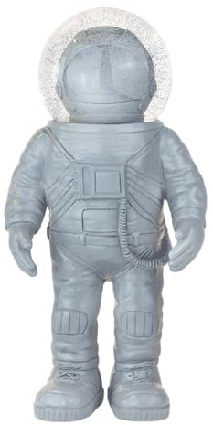 Summerglobe The Giant Astronaut Grey, Schneekugel, Glitzerkugel, Deko, grau, 30 cm