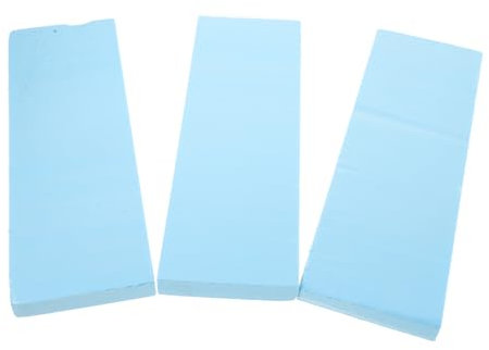 STOBOK 6 Pièces mousse de modèle de scène panneau de mousse materiel de bricolage plaque draps modèle de matériel de bricolage polystyrène