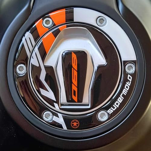 labelbike - Adesivo 3D Protezione Tappo serbatoio moto compatibile con KTM 890 SMT 2024-2025