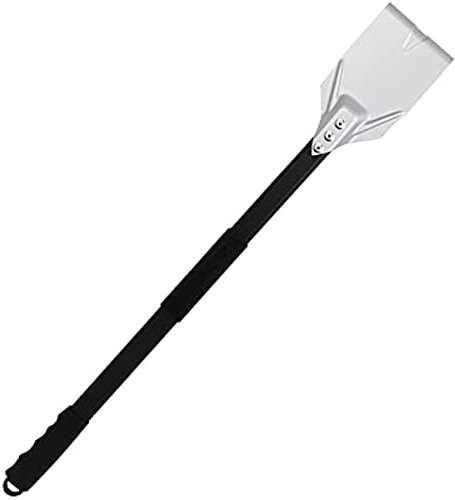 31 inch Pizza Oven Ash Rake, Pizza Oven Ash Rake Long Handle Scraper Ash Scoop for Stove BBQ Charcoal Rake Ash Tool