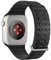 TYEMLM Para Apple Watch band 49mm 46mm 45mm 44mm 42mm correas de reloj magnéticas de silicona décima correa de silicona impermeable(Black,46mm)