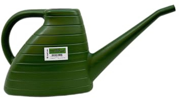 Valoak Annaffiatoio Plant Love 4 lt – Ergonomico per Giardino e Interno | Plastica Resistente | Capacità 3670 ml | Made in Italy [Diverse Colorazioni] (Verde Oliva)
